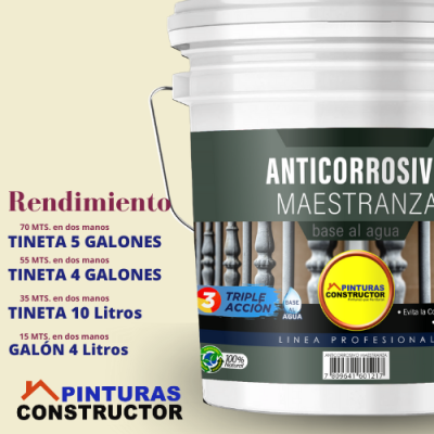 Anticorrosivo Maestranza Base Agua