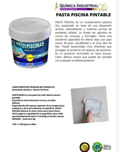 Pasta piscina