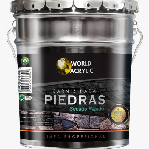 Barniz Para Piedras Acrilico Solvente