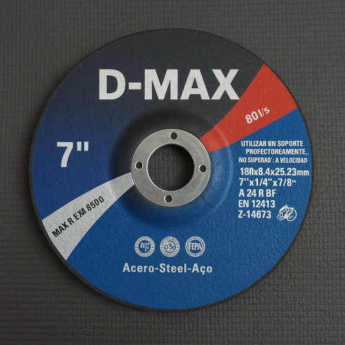Disco Desbaste 7X 6mm Dmax