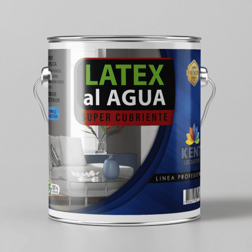 Látex supercubriente Blanco