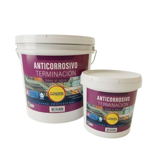 Anticorrosivo Terminación base agua Pinturas Constructor