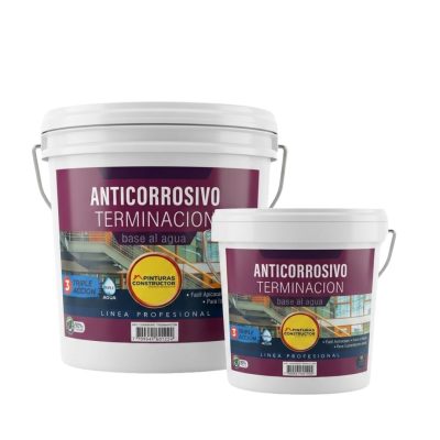 Anticorrosivo terminación base agua Pinturas Constructor
