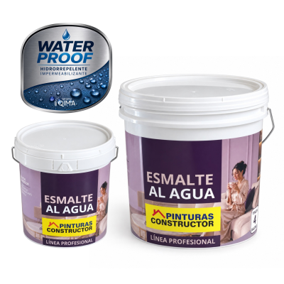 Esmalte al agua Waterproof - Hidrorrepelente
