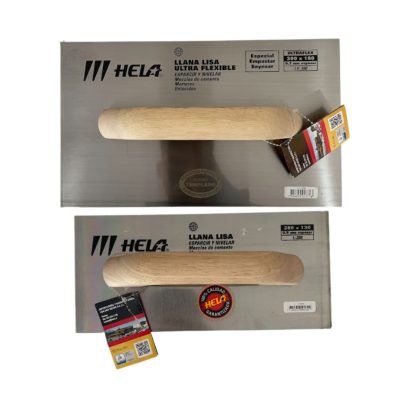 Llana de acero ultraflex 300 x 180 mm Hela